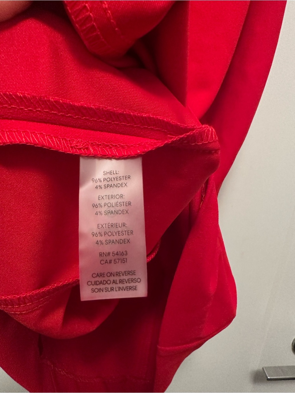 ❤️ NWT! Red CALVIN KLEIN Tie Neck Sleeveless Dress - Size 6 - Picture 8 of 11